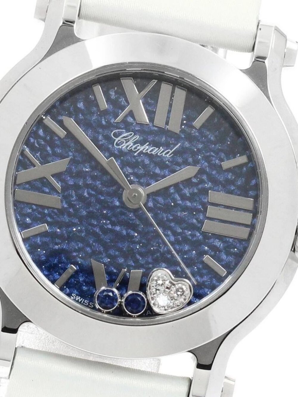 Chopard Happy sports 8509 2P Sapphire Heart Diamond Quartz Ladies Watch_954300